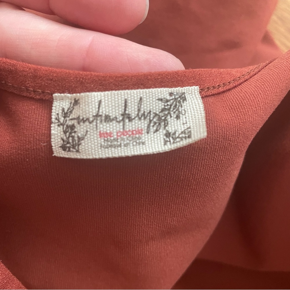 Intimately Free People brown bodysuit Lg - Picture 6 of 6